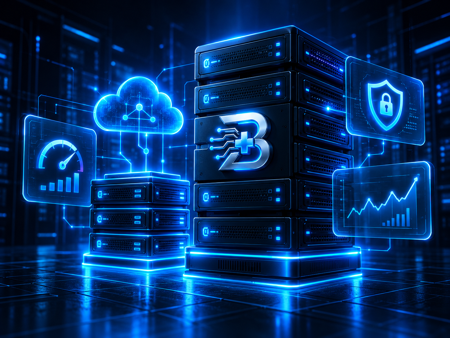 ByteMedics secure high-performance hosting infrastructure